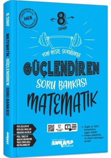 Ankara Yayıncılık 8. Sınıf Lgs Matematik Güçlendiren Soru Bankası
