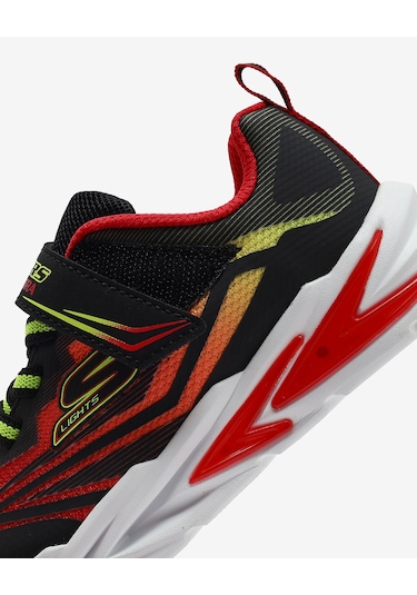 Skechers Flexglow Ultra Küçük Erkek Çocuk Siyah Işıklı Spor Ayakkabı 400139n Bkrd Siyah