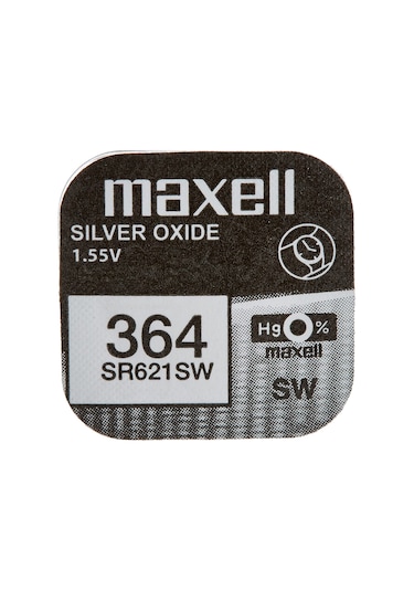 Maxell 364 SR621SW 1.55V Hafıza Saat Pili 10'lu