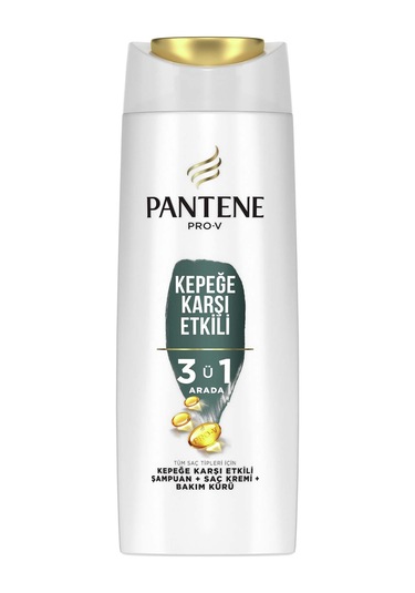 Pantene Kepeğe Karşı Etkili 3'ü 1 Arada Şampuan 400 ML