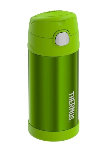 Thermos Funtainer Pipetli Çocuk Termos 355ml 12 Oz - Lime