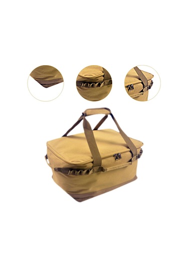 Suntek Kamp Saklama Çantası Taşıyıcı Tote Katlanır Alet Haki