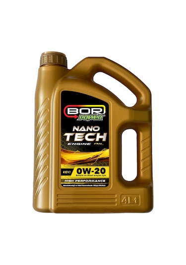 Bor Power 0W-20 Motor Yağı 4 L