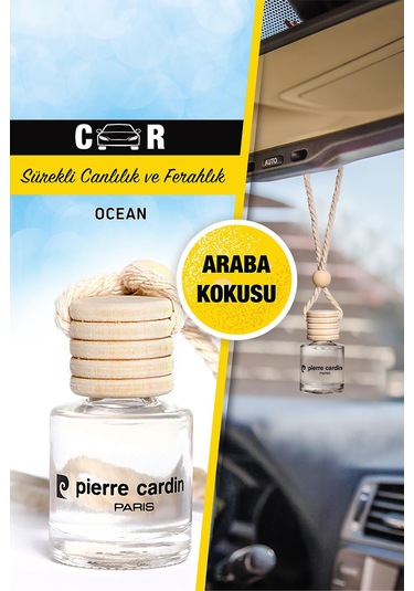 Pierre Cardin Araba Kokusu - Okyanus 8 Ml Oto Kokusu