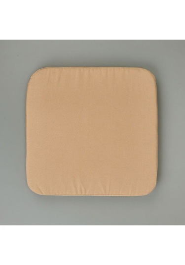 Evidea Soft Dinant Sandalye Minderi - Bej - 38x38 Cm Bej