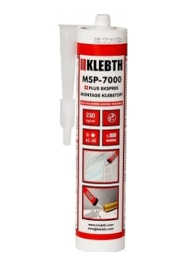Klebth Msp-7000 Çatı Oluk Granit Mermer Cam Yapıştırıcısı