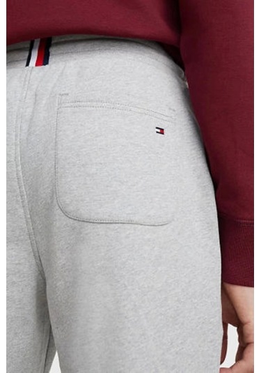Tommy Hilfiger Tommy Logo Sweatpants Erkek Beyaz Eşofman Altı Mw0mw08388p01 Beyaz