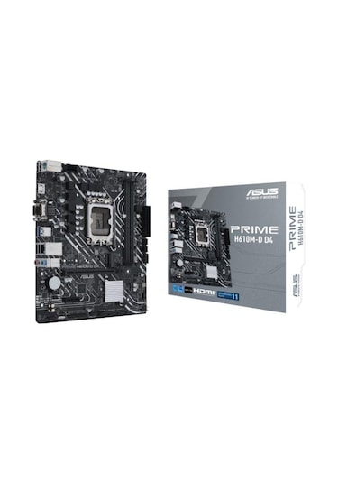 Asus Prime H610M-D D4 Intel H610 3200 MHz DDR4 Soket 1700 mATX Anakart