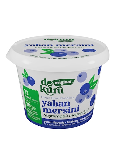Dokuru Yaban Mersini Kuru Meyve Cipsi 20 G
