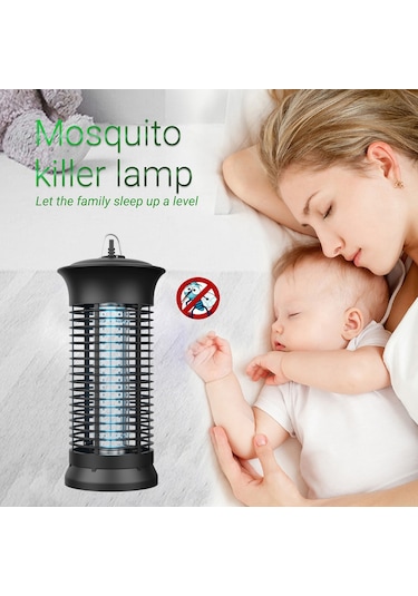 Geeksen Evsiz Sivrisinek Kapanı - Sessiz Çalışan Elektrikli Sinek Öldürücü Lamba Diğer