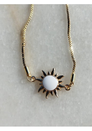 Güneş Tasarımlı Ayarlanabilir Bileklik Şık Hediyelik Çok Renkli