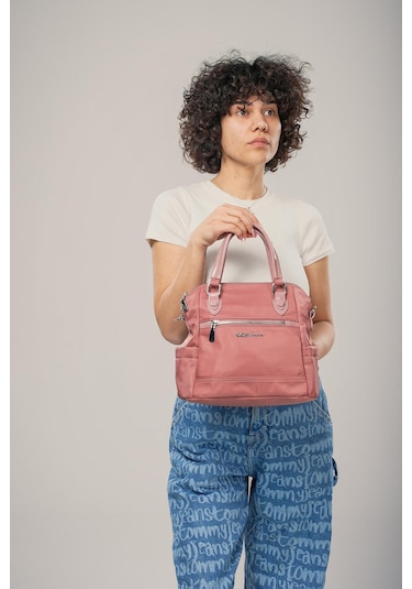 Ççs Kadın 17894 Omuz Ve Sırt Çantası Ten Rengi