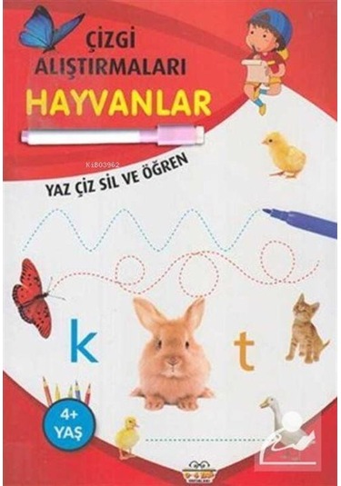 Çizgi Alıştırmaları - Hayvanlar / Kolektif