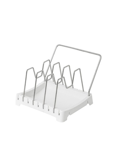 Mutfak Depolama Rafı Hackställ Gryta Kilit Rafı Bbb