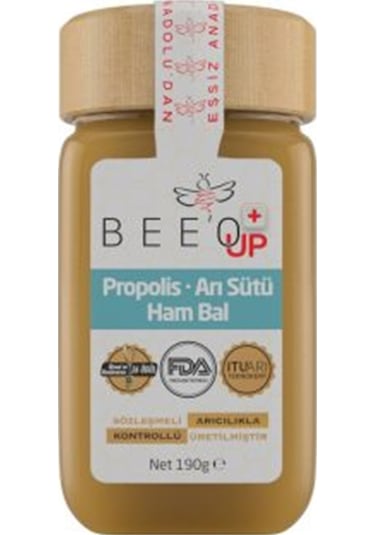 Bee'O Up Propolis Ari Sütü Ham Bal Yetiskin 190 Gr