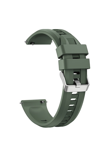 Amazfit Gtr 47mm Cppl Krd-148 22mm Silikon Kordon - Beyaz