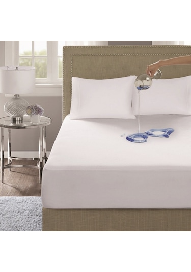 Yeşil Home Fitted Sıvı Geçirmez Mikrofiber Battal Çift Kişilik Al (524213803)