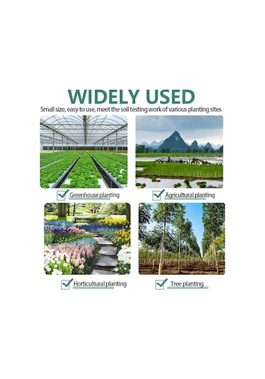 Butu Ly602 Toprak Dedektörü Nem Ph Hızlı Test Monitörü