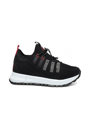 Celira Glc Siyah Erkek Fileli Sneaker Spor Ayakkabı Siyah