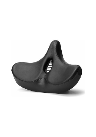 Geniş Bisiklet Sele Büyük Boy Bisiklet Koltuğu Rahat Y25091 Siyah Siyah