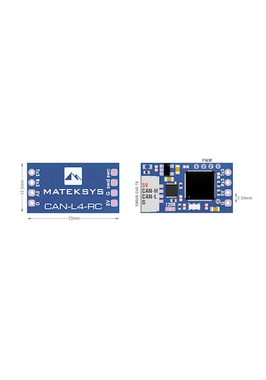 Mate Systems Ap Periph Can Rc Input Adapter Can-l4-rc
