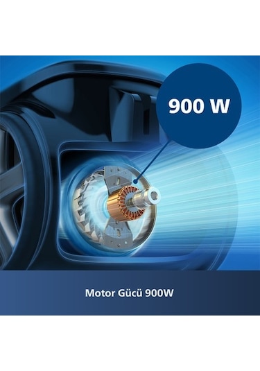 Philips XB7150/07 Marathon Daily 900 W Toz Torbasız Elektrikli Süpürge
