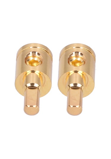 Reedark Araç Ses Sistemi Güç Kablosu Azaltıcı, Saf Bakır Altın Kaplı, 4/0 Awg, 2 Adet, Kolay Kurulum, İyileştirilmiş Konnektör