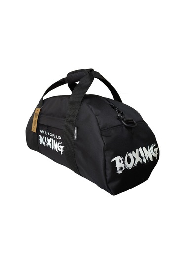 Leon Classic Boks Ve Kick Boks Spor Ekipman Çantası Large Siyah