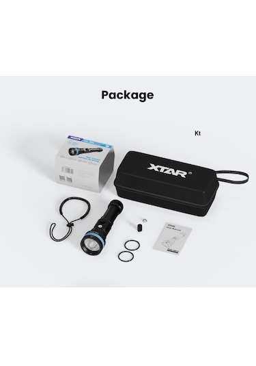 Xtar D26 2800 Lumen Dalış Feneri