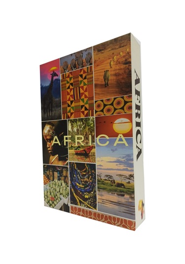 2026 -764 Afrıca Dekoratif Kitap Kutusu