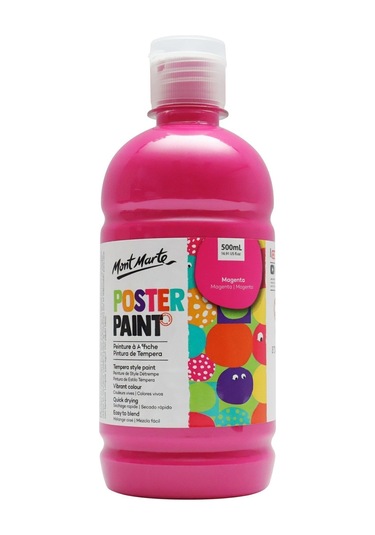 Mm Poster Boyası 500ml - Magenta