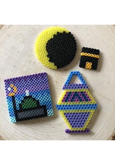 Hama Ütüyle Yapışan Boncuk Ramazan Bayram Hediyelik Hobi Sanat Paketi