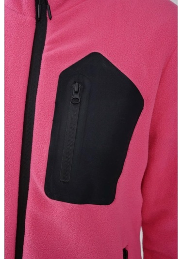 Exuma Kadın Tam Fermuarlı Polar 2322003-662-pınk