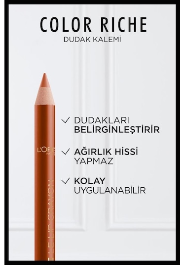 L'oréal Paris Color Riche Dudak Kalemi - 236 Organza 3600523827732-10846 236