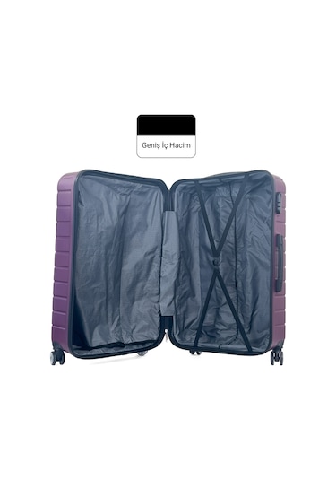 Reymond Luggage Altıgen Abs Seyahat Valizi, Kabin Boy Siyah