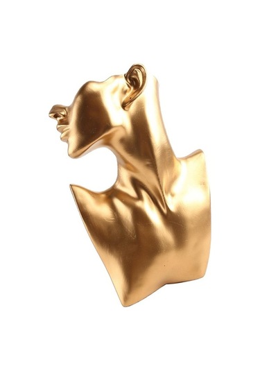 Trendooze Stili Sergileme Mücevher Mücevher Kolye Kadife Göğüs Choker Altın A-l Aksesuarları, Na