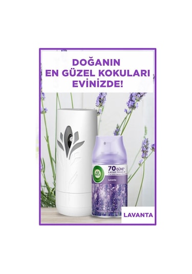 Air Wick Oda Kokusu Freshmatic Makine Yedek Spreyi Lavanta X 6 Adet Lavanta
