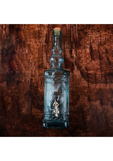 San Miguel Musluklu Köşeli Yağ Şişesi 3.5 Litre 5031g Şeffaf