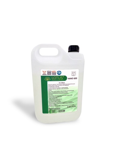 3D Lotus Hand 600 Sıvı El Temizleyici 5 L
