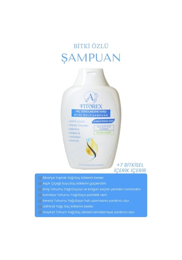Fitorex Saç Dökülmesine Karşı Şampuan 2 x 300 ML