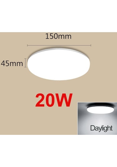 Modern Led Tavan Işıkları 50w 30w 20w 15w Tavan Lambaları 220v 230v 20w Cold White