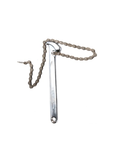 Maiyame 9 İnç Zincirli Anahtar - Isıtma İşlemli Çelik, 156mm Çap Kapasitesi, Pas Koruyucu Kaplama, Filtre Ve Boru Uygulamaları