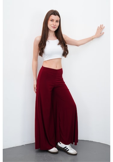 Penyebizden Pantolon Etek-bordo