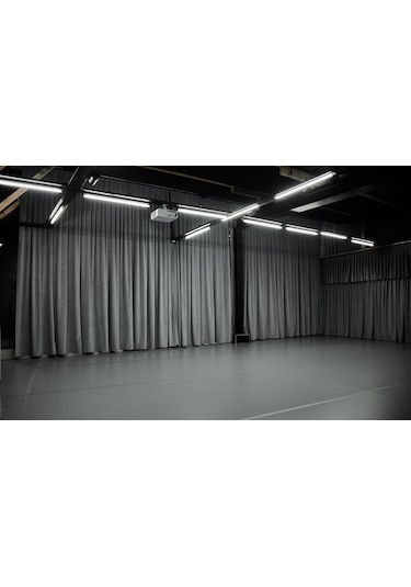 Siyah Stüdyo Perdesi-Tiyatro-Studio-Sinema-Sahne Perdesi Siyah