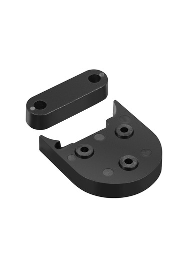 Leezsing Xiaomi M365 İçin 10 İnç Jant Donanımı - Siyah: Çamurluk Arayüzü, Ayak Tutucu Arayüzü, Vida Ve Led Uzatma Kablosu