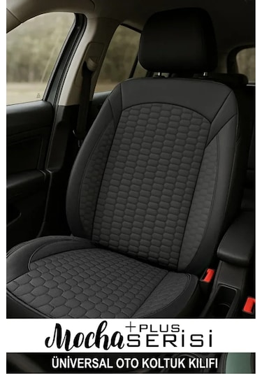 Dacia Duster Black Shadow 1.5 Dci 110 Media Nav 2018 Uyumlu Plus Serisi Tay Tüyü Siyah Oto Kılıfı Tam Set