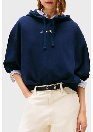Tommy Hilfiger Bayan Sweat Ww0ww48270 C1g Lacivert Lacivert