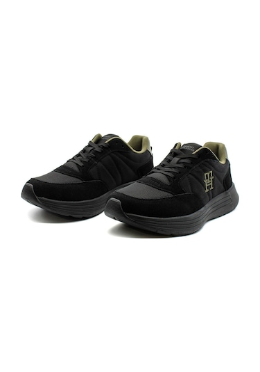 Tommy Hilfiger Erkek Spor Ayakkabı Siyah