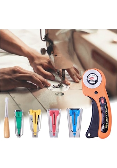 Carrier- Practical Tools, "62 Parça Dikiş Şerit Yapma Seti -