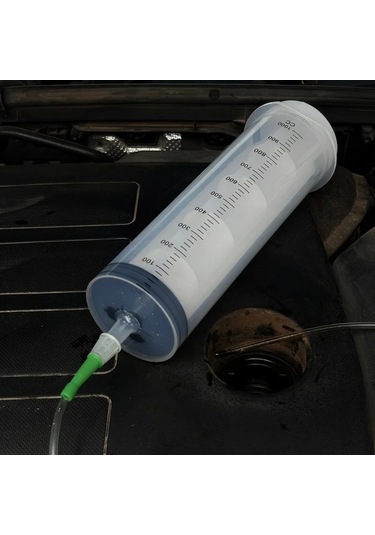 Willowhaven 11.83oz+39.37inch Tüp 2'li Enjeksiyon Pompası Araç Yağ Yakıt Transfer Seti